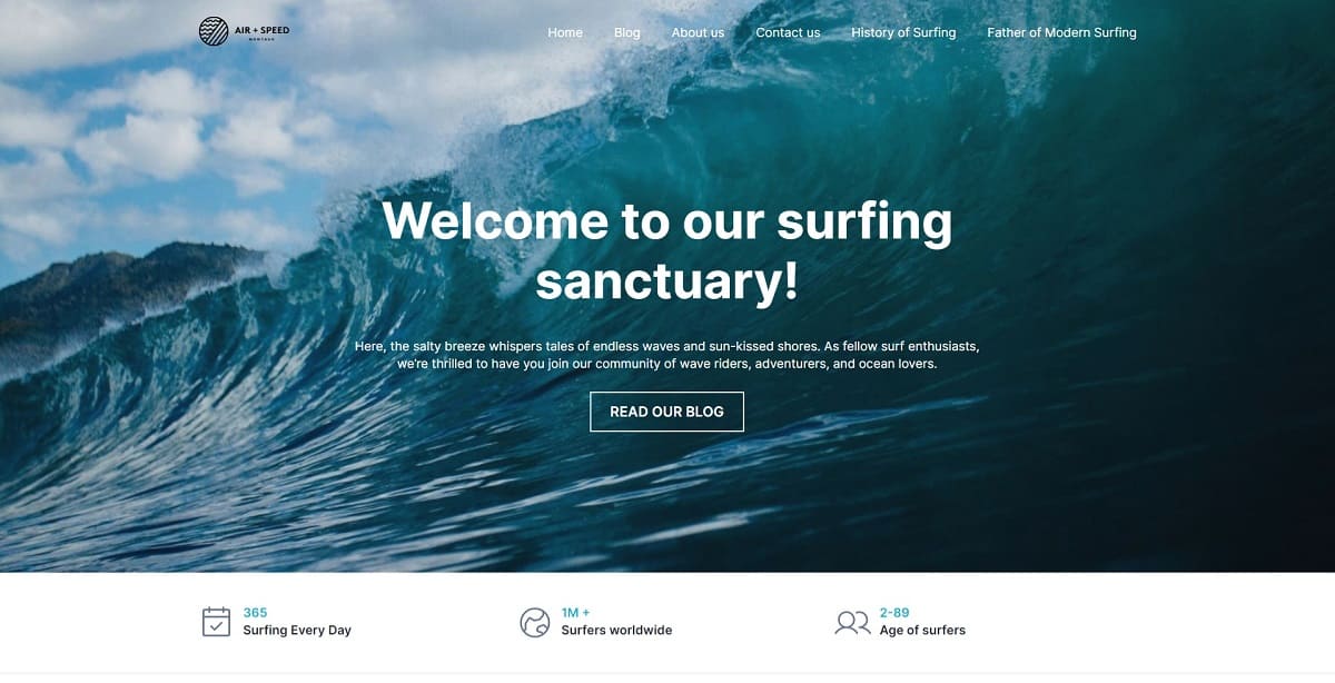 Air and Speed Surf Shop
